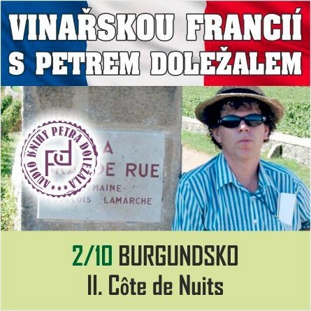 Kniha Petr Doležal-knižní vydavatelství Vinařskou Francií s Petrem Doležalem: Burgundsko (II. Cote de Nuits)