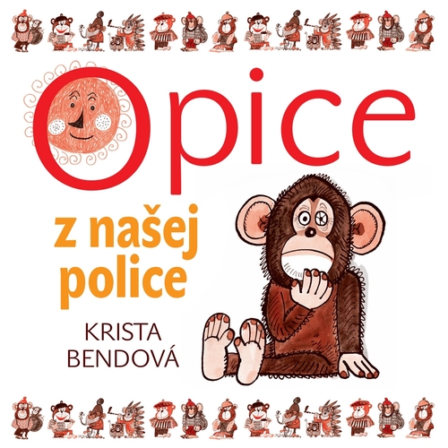Kniha Wisteria Books a Buvik Opice z našej police