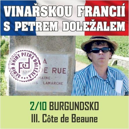 Kniha Petr Doležal-knižní vydavatelství Vinařskou Francií s Petrem Doležalem: Burgundsko (III. Cote de Beaune)