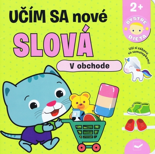 Kniha V obchode - Učím sa nové slová - Bystré dieťa