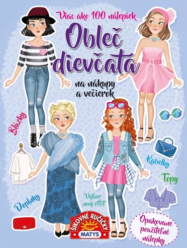 Kniha Obleč dievčatá na nákupy a večierok