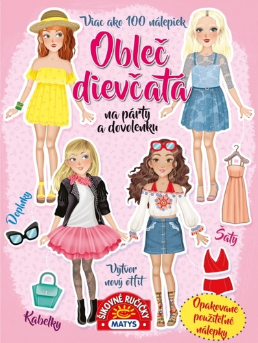 Kniha Obleč dievčatá na párty a dovolenku