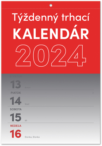 Kniha Trhací kalendár 2024 - nástenný kalendár