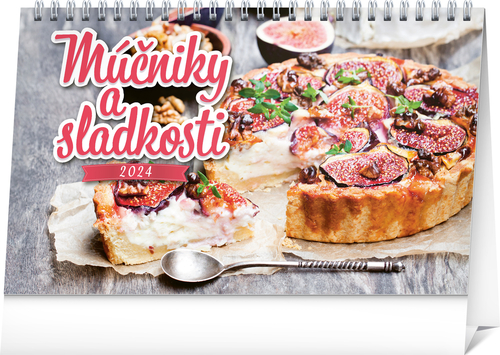 Kniha Múčniky a sladkosti 2024 - stolový kalendár