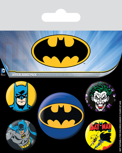 Trigo Set odznakov Batman