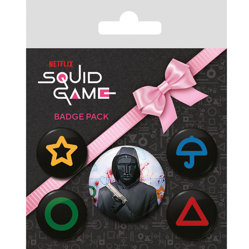 Set odznakov Squid game