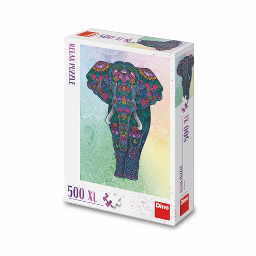Kniha Puzzle 500XL Slon relax