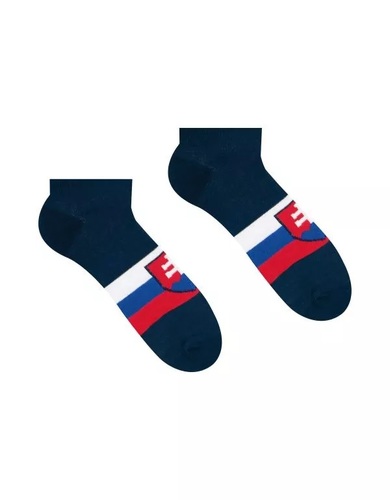 Unisex členkové ponožky Slovensko HestySocks (veľkosť: 35-38)