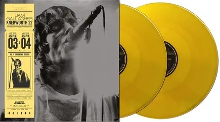 Kniha Gallagher Liam - Live At Knebworth '22 (Yellow) 2LP