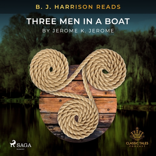 Kniha Saga Egmont B. J. Harrison Reads Three Men in a Boat (EN)