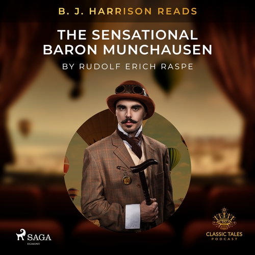 Kniha Saga Egmont B. J. Harrison Reads The Sensational Baron Munchausen (EN)