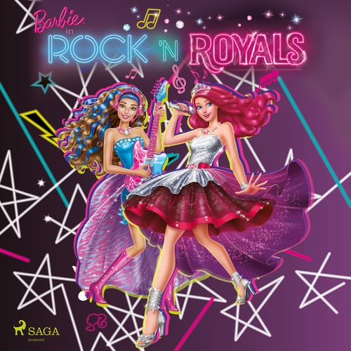 Kniha Saga Egmont Barbie - Rock N Royals (EN)
