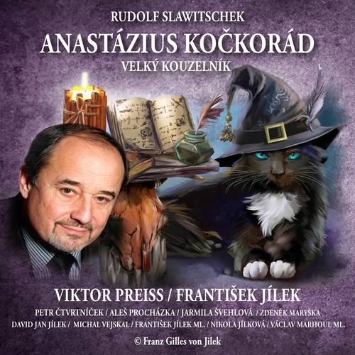Kniha Franz Gilles von Jilek Anastázius Kočkorád, velký kouzelník