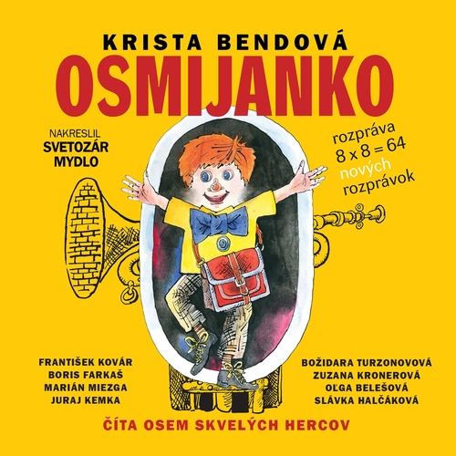 Kniha Wisteria Books a Buvik a FPU Osmijanko rozpráva 8x8 = 64 NOVÝCH rozprávok