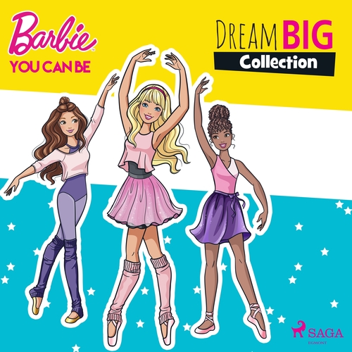 Kniha Saga Egmont Barbie - You Can Be - Dream Big Collection (EN)