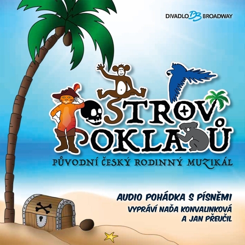 Kniha LL Production, s.r.o. Ostrov pokladů. Původní český rodinný muzikál