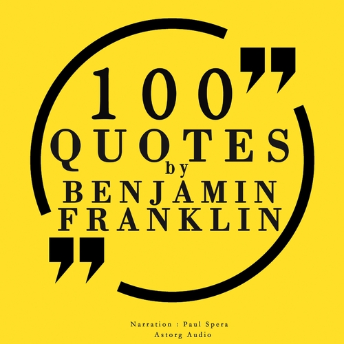 Kniha Saga Egmont 100 Quotes by Benjamin Franklin (EN)