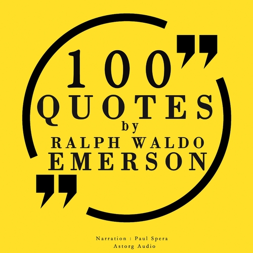 Saga Egmont 100 Quotes by Ralph Waldo Emerson (EN)