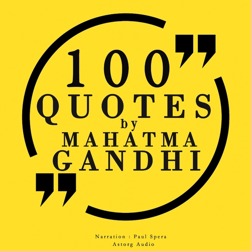 Saga Egmont 100 Quotes by Mahatma Gandhi (EN)