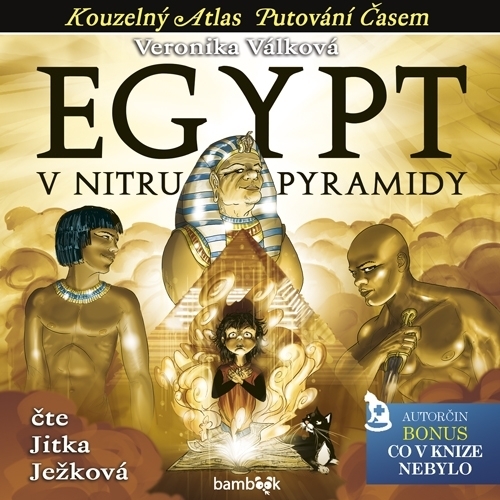 Kniha Bambook Egypt – V nitru pyramidy
