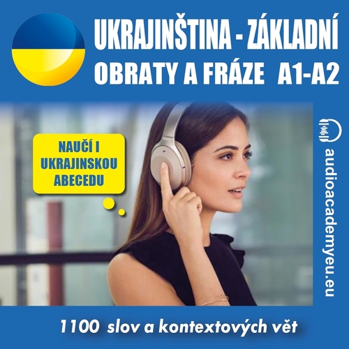Audioacademyeu Ukrajinština – základní obraty a fráze A1-A2