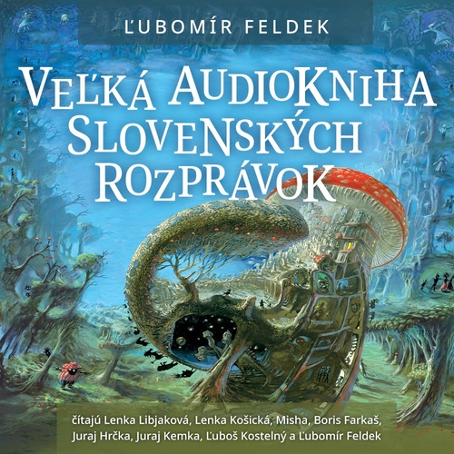 Kniha Wisteria Books a SLOVART a FPU Veľká audiokniha slovenských rozprávok