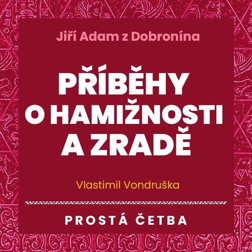 Kniha Tympanum Jiří Adam z Dobronína - Příběhy o hamižnosti a zradě
