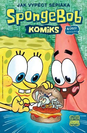 Kniha SpongeBob 08/2023
