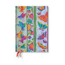 Diár 2024 Hummingbirds & Flutterbyes Midi DAY Paperblanks