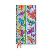 Diár 2024 Hummingbirds & Flutterbyes Slim HOR Paperblanks