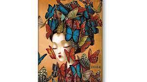 Diár 2024 Madame Butterfly Mini HOR Paperblanks