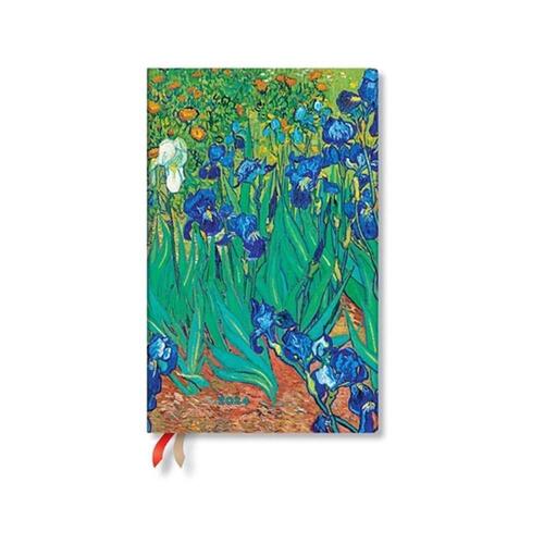 Paperblanks Diár 2024 Van Gogh’s Irises Maxi HOR Paperblanks