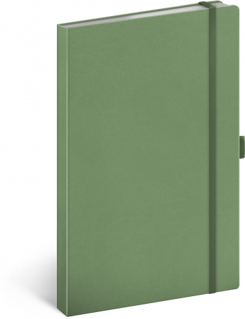 Presco Group Notes Zelený, linajkovaný, 13 × 21 cm