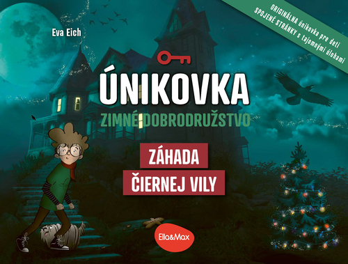Kniha Únikovka – Záhada čiernej vily