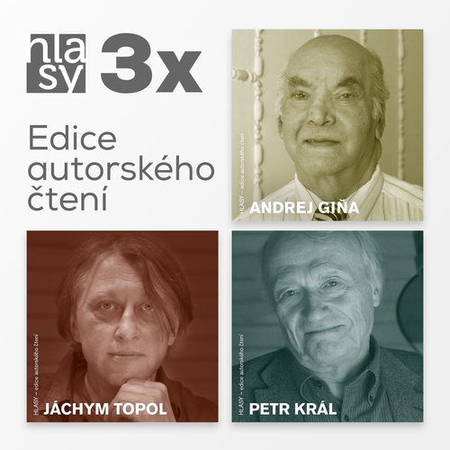 Kniha Hlasy, z. s. 3x HLASY: Giňa, Topol, Král