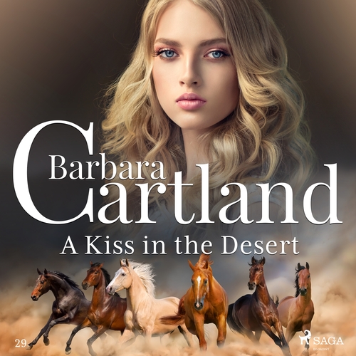 Kniha Saga Egmont A Kiss in the Desert (Barbara Cartland’s Pink Collection 29) (EN)