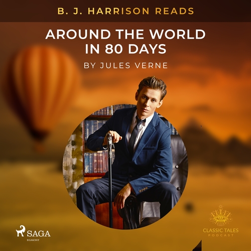 Saga Egmont B. J. Harrison Reads Around the World in 80 Days (EN)
