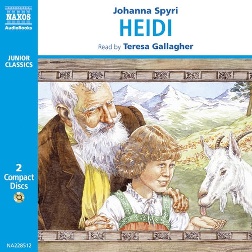 Kniha Naxos Audiobooks Heidi (EN)