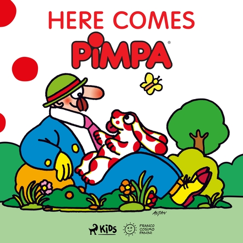 Kniha Saga Egmont Here Comes Pimpa (EN)