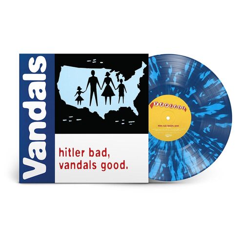 Kniha Vandals, The - Hitler Bad, Vandals Good: 25th Anniversary (Translucent Blue/White) LP