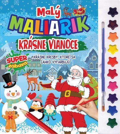 Kniha Malý maliarik-Krásne Vianoce