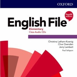 New English File 4th Edition Elementary Class Audio CDs - audiokniha