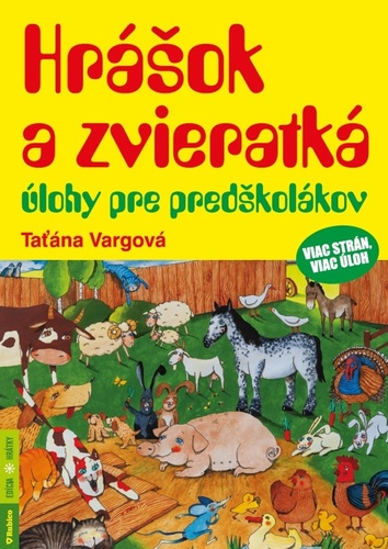 Kniha Hrášok a zvieratká