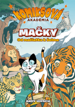 Kniha Komiksová akadémia: Mačky