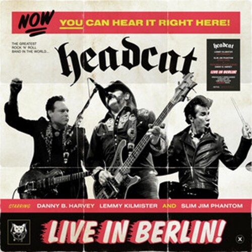 Kniha Headcat - Live In Berlin (Red) 2LP