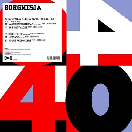 Kniha Borghesia - PIAS 40th Anniversary LP