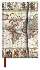 Diár Neumann 2024 Antique Maps malý