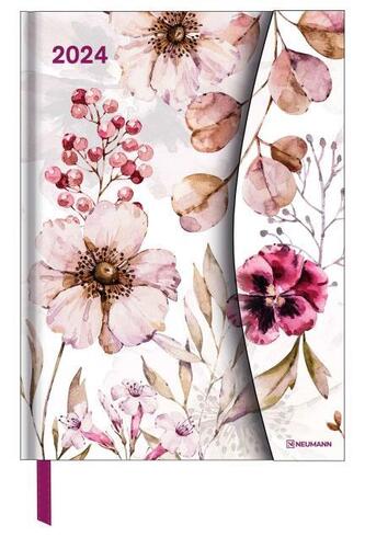 Diár Neumann 2024 Flower Fantasy veľký