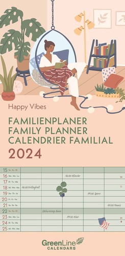 Rodinný plánovač Neumann 2024 Happy Vibes
