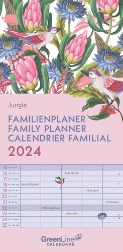 Rodinný plánovač Neumann 2024 Jungle